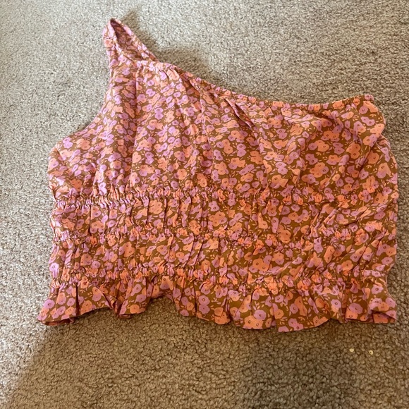 BP one shoulder crop blouse - Picture 2 of 5